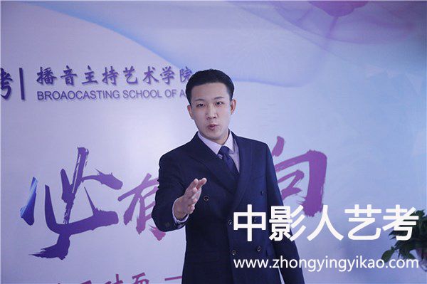 中影人播音主持專業考試現場